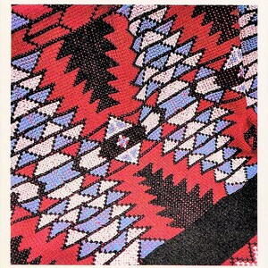 Vintage Crochet Afghan Pattern Native American Indian Throw Blanket PDF ...