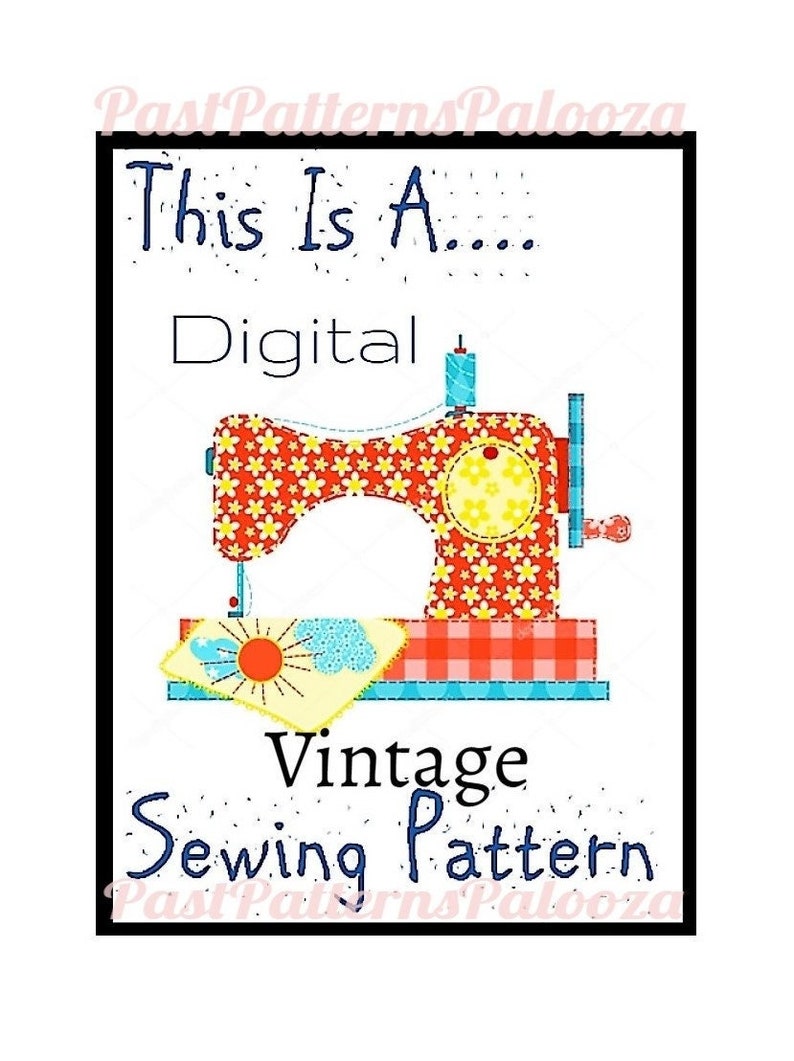 Vintage Sewing Pattern Pony Horse Tote Bag Waterproof Stable Bag Cinched Carry-All PDF Instant Digital Download image 5