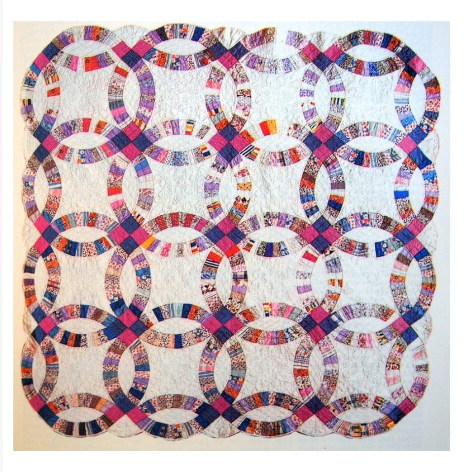 Double Wedding Ring Quilt Dreams Do Come True – Quilting Cubby