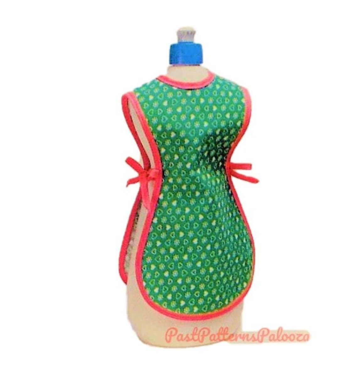 Vintage Sewing Pattern Dish Soap Detergent Bottle Apron PDF Etsy