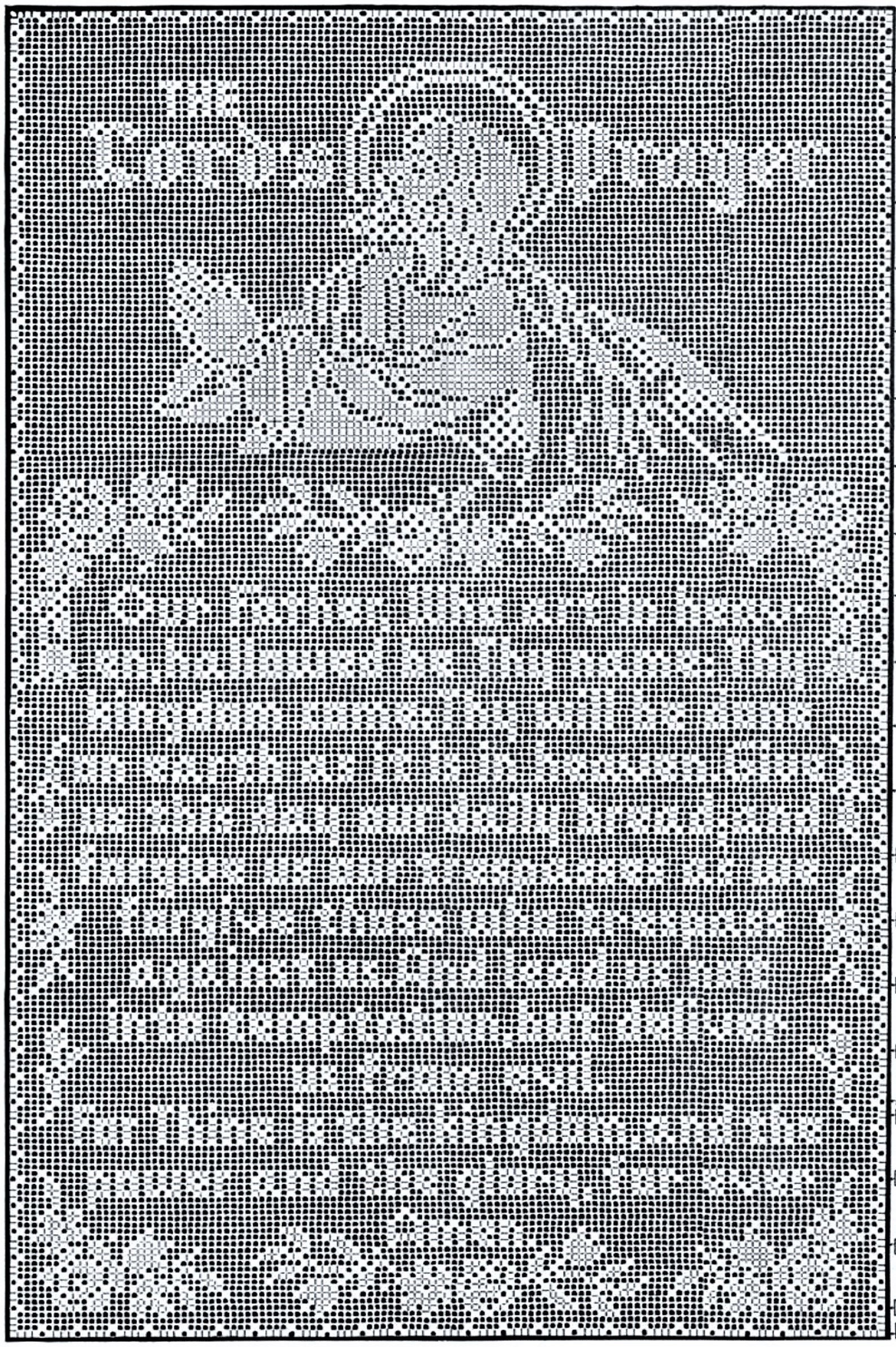 Vintage Filet Crochet Pattern the Lords Prayer Panel or Wall - Etsy Canada