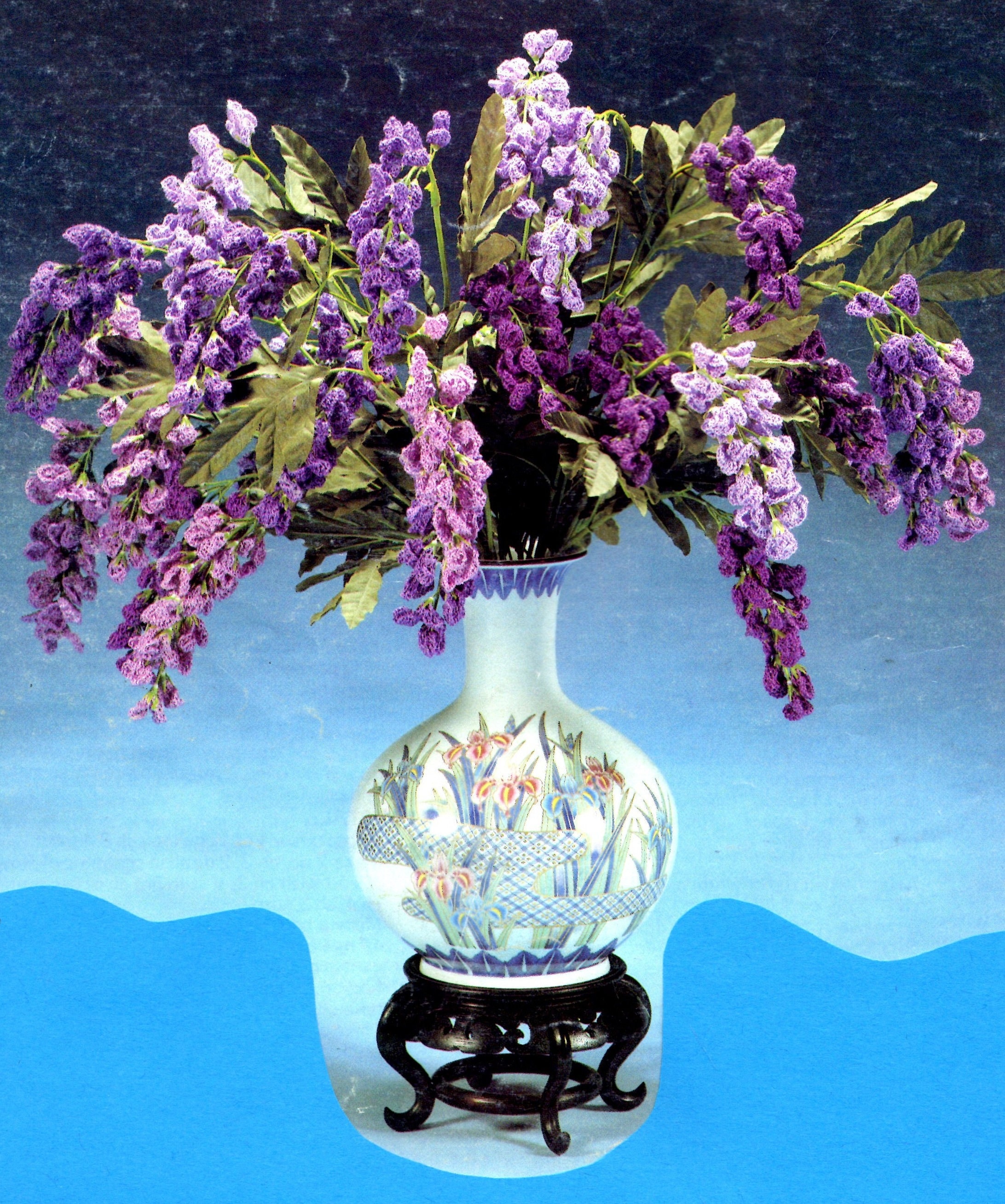 29 Wisteria Crochet Patterns for Floral Decor, Garlands, and Gifts 17 Vintage Crochet Pattern Wisteria Flowers
