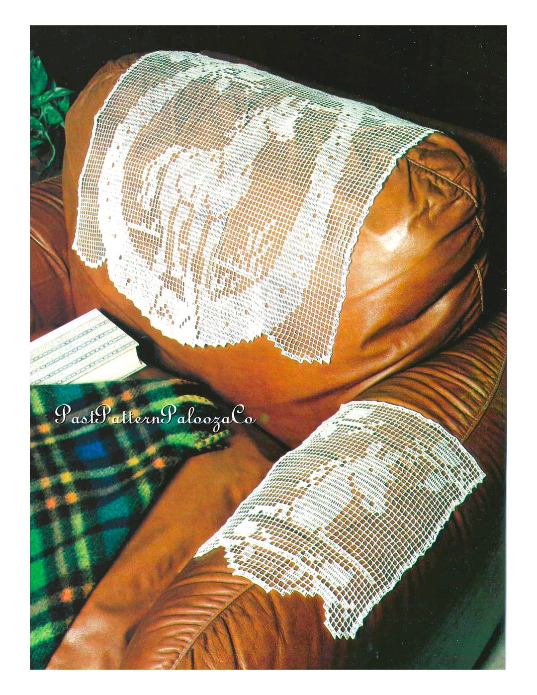 Vintage Filet Crochet Pattern 18