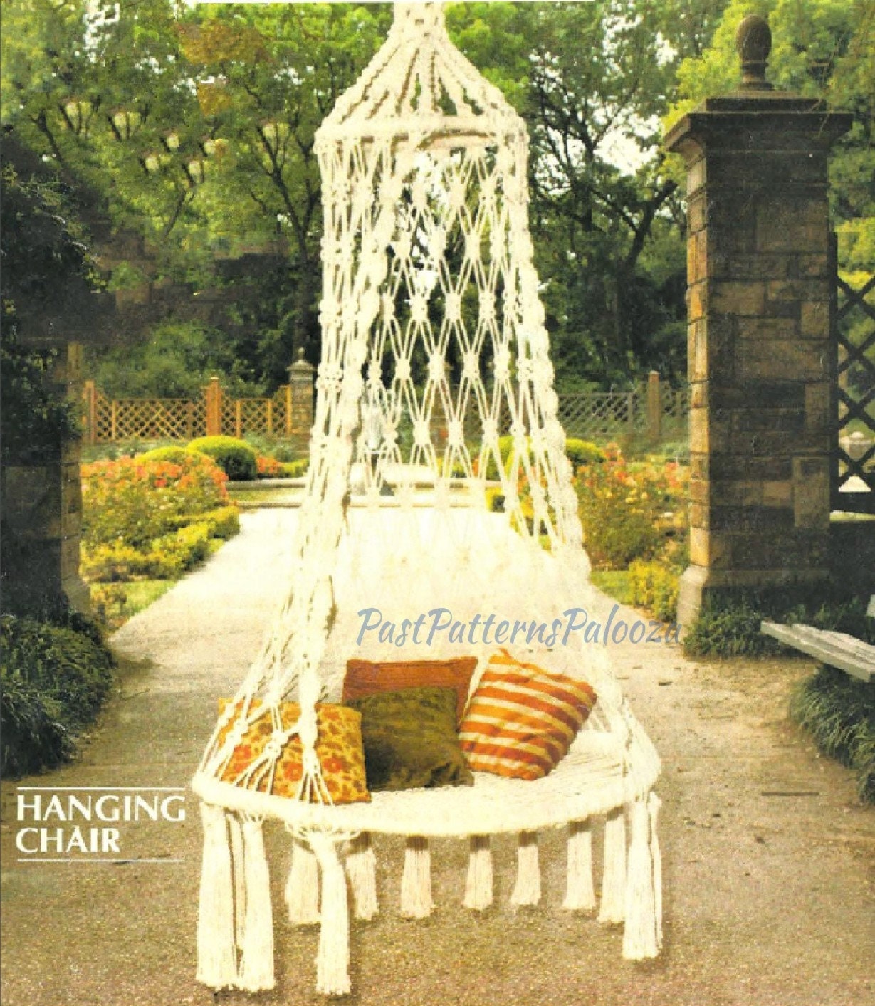 Macrame hanging chair instructions sales