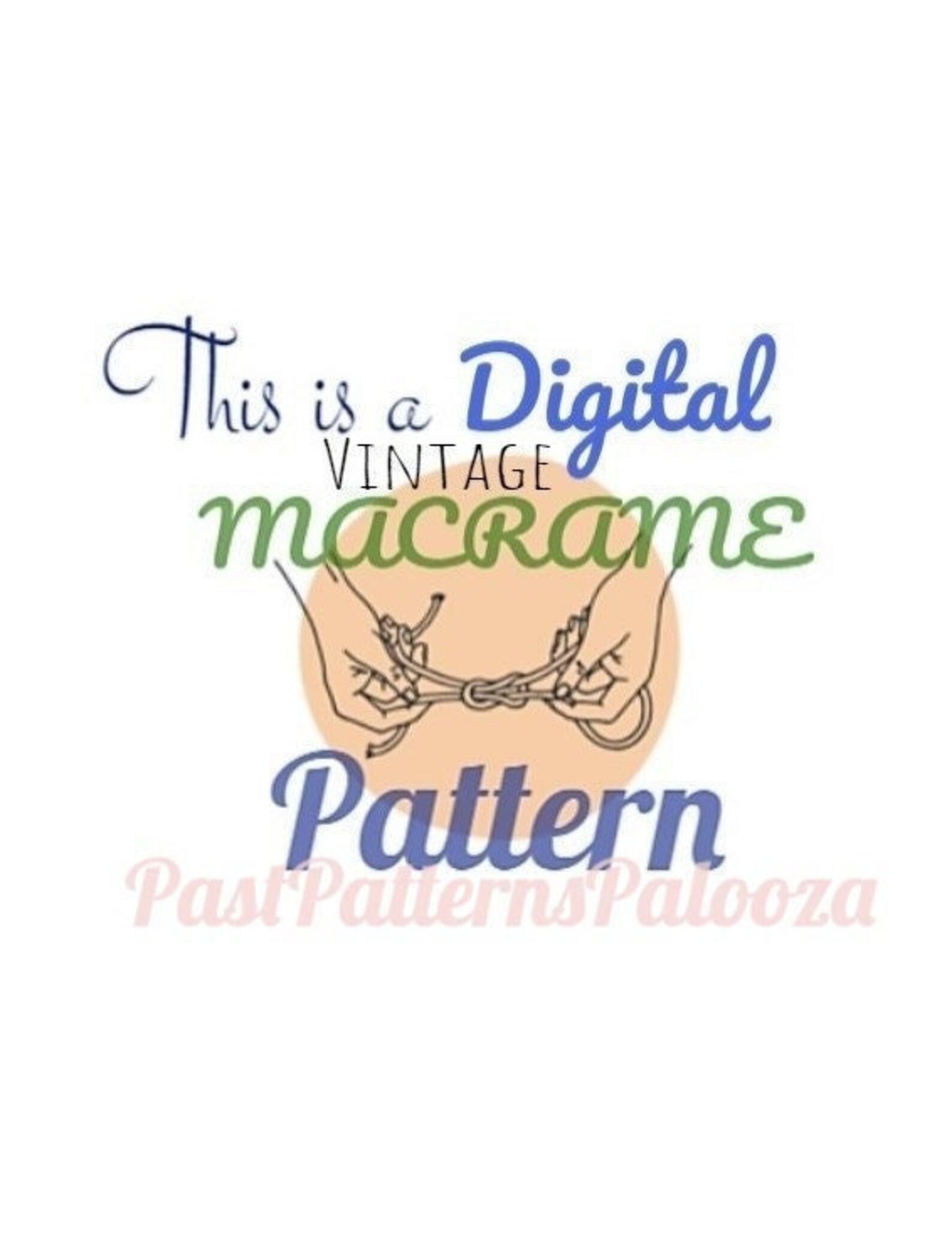 Macramé Today - 14 vintage 70s macrame patterns Instant Download PDF 2 – Patterns Central