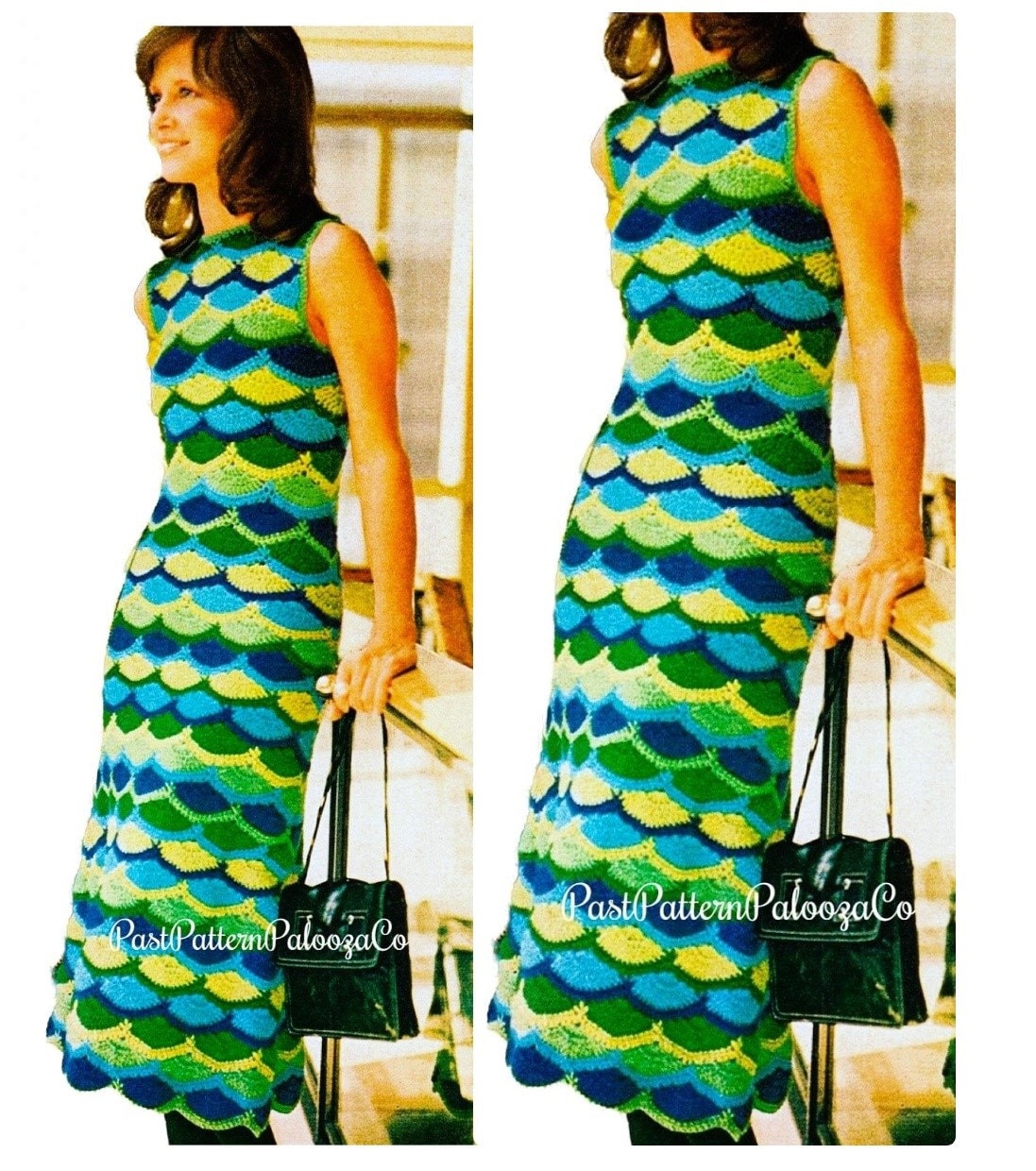 Midi Tank Dress Crochet Pattern - Etsy