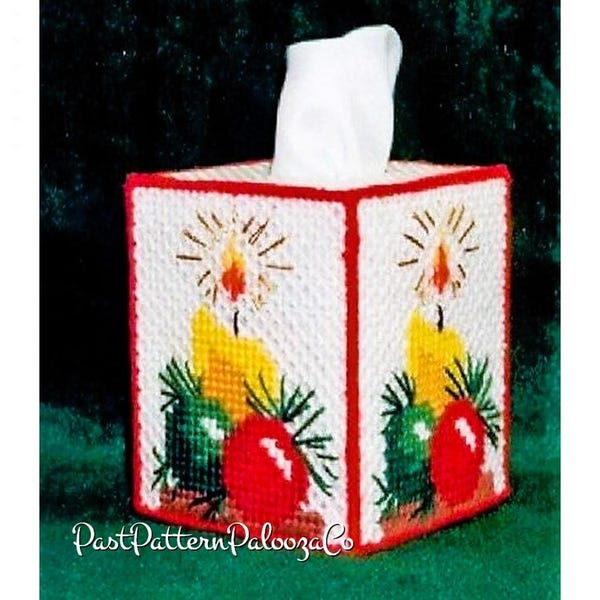 Plastic Canvas Tissue Box Covers - Etsy