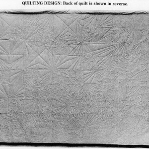 Vintage Sewing Pattern Windy Autumn Falling Leaves Patchwork Bed Quilt ...