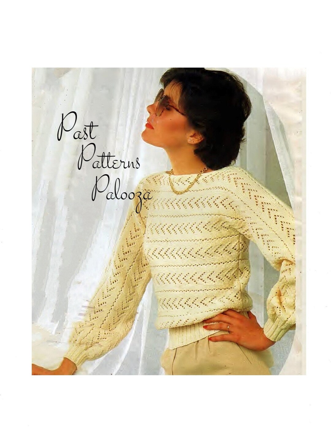 【2plan】Leven summer openwork knit OPENWORK KNITTED TOP