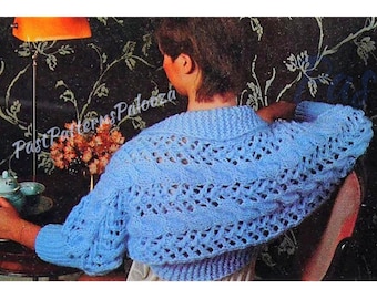 Free easy crochet bed jacket cheap pattern