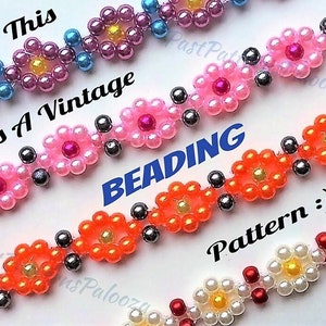 Vintage Christmas Beading Pattern Large 30" Crystal Safety Pin Christmas Tree PDF Instant Digital Download Holiday Centerpiece Bead Craft image 5