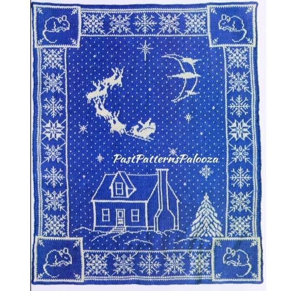 Christmas Blanket Etsy