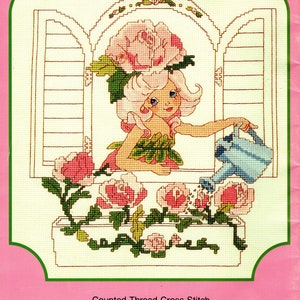Morning Garden, cross stitch book (Gloria & Pat)<br><font color=red>Shop  Copy Book<br>
