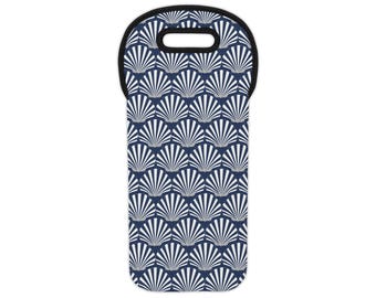 Seashells Wine Tote Bag