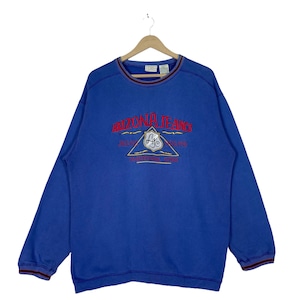 Vintage Arizona Jeans & Co Sweatshirt Crewneck Embroidery Blue Made In Indonesia Pullover Jumper S