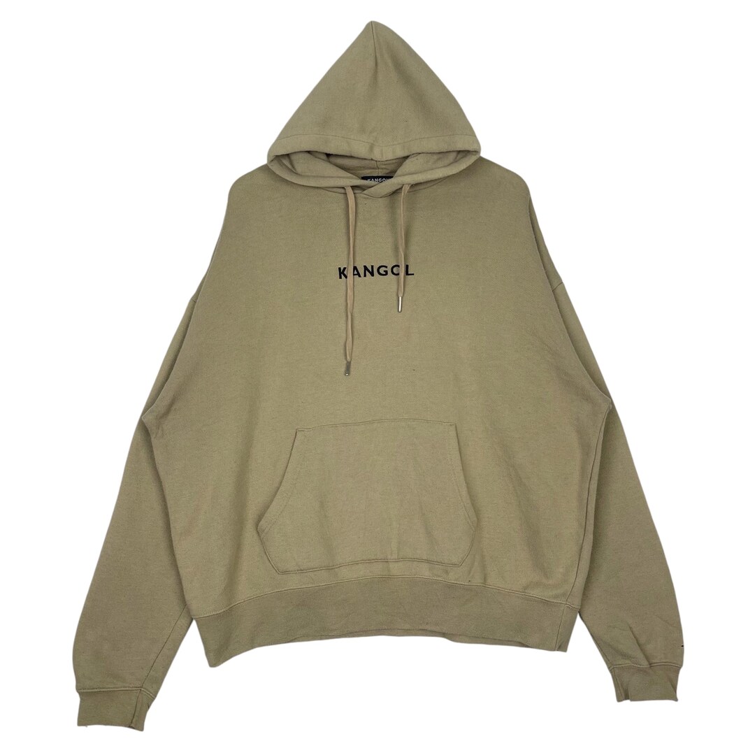 Hoodie Kangol Pulli Vintage Kangol Brown Hoodie Pullover Jumper L