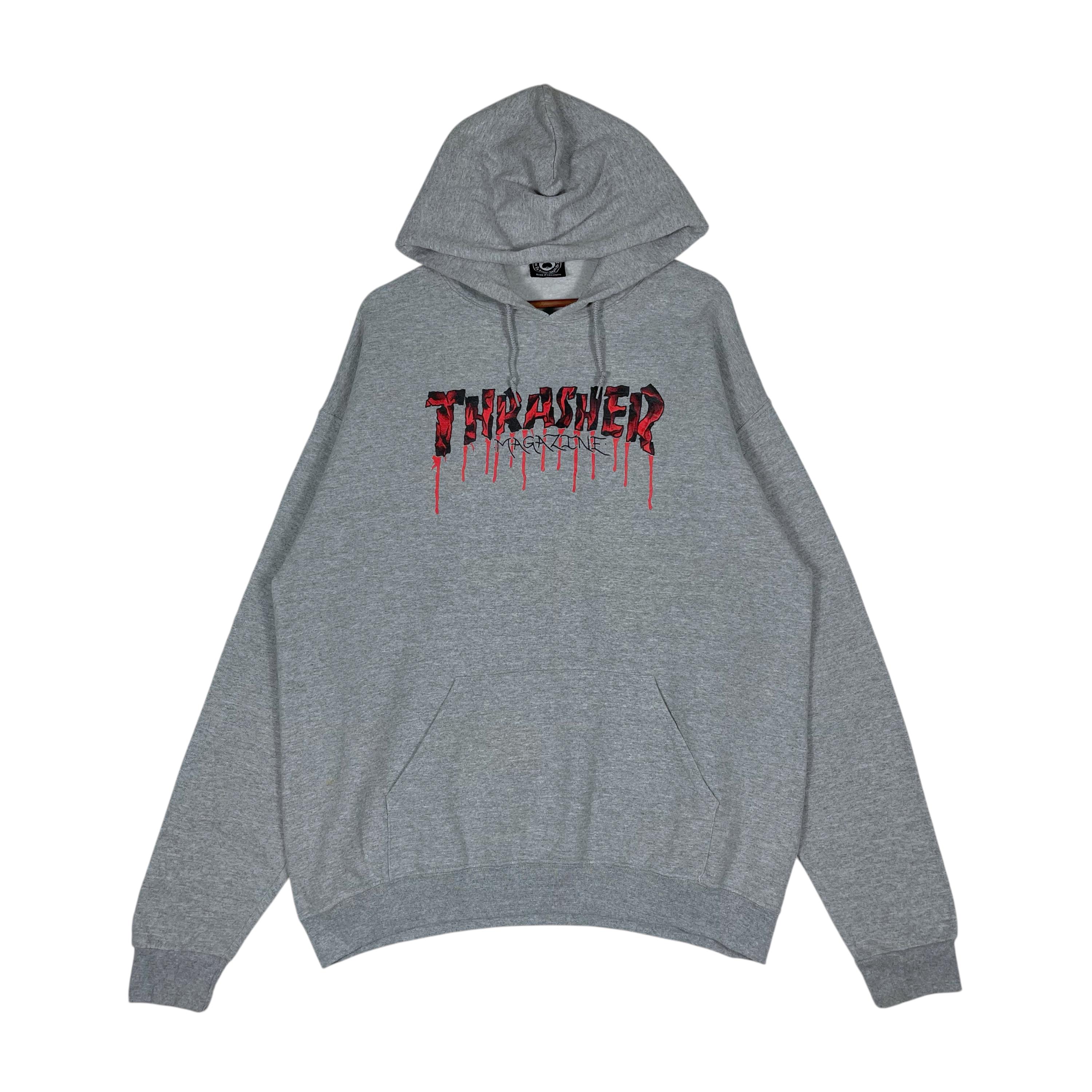 Red drip hoodie Italia