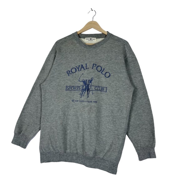 Vintage Royal Polo Sports Club Sweatshirt Crewnec… - image 2