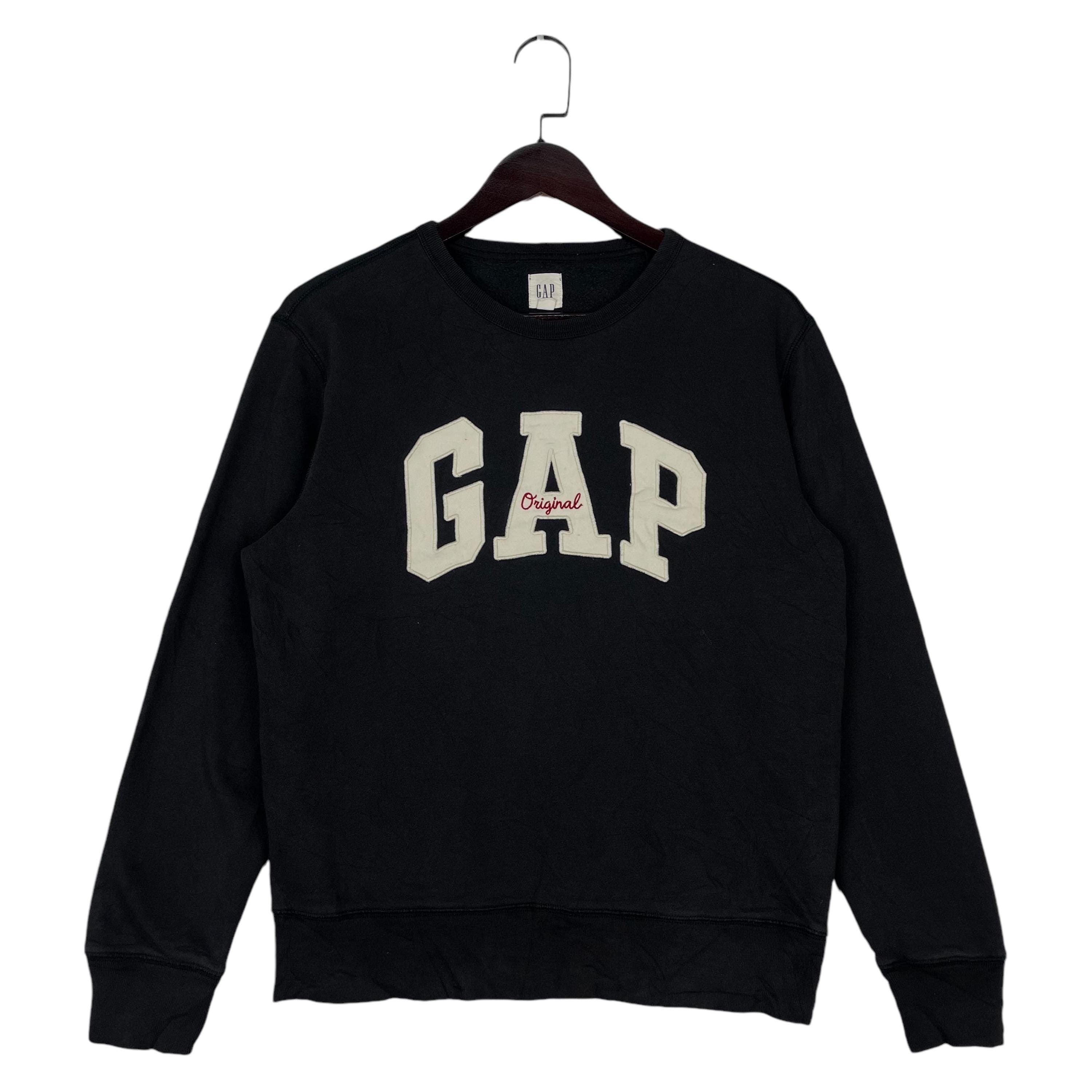 トップス 90s OLD GAP crewneck sweat cutoff damage トップス 90s OLD GAP crewneck sweat cutoff damage Rare