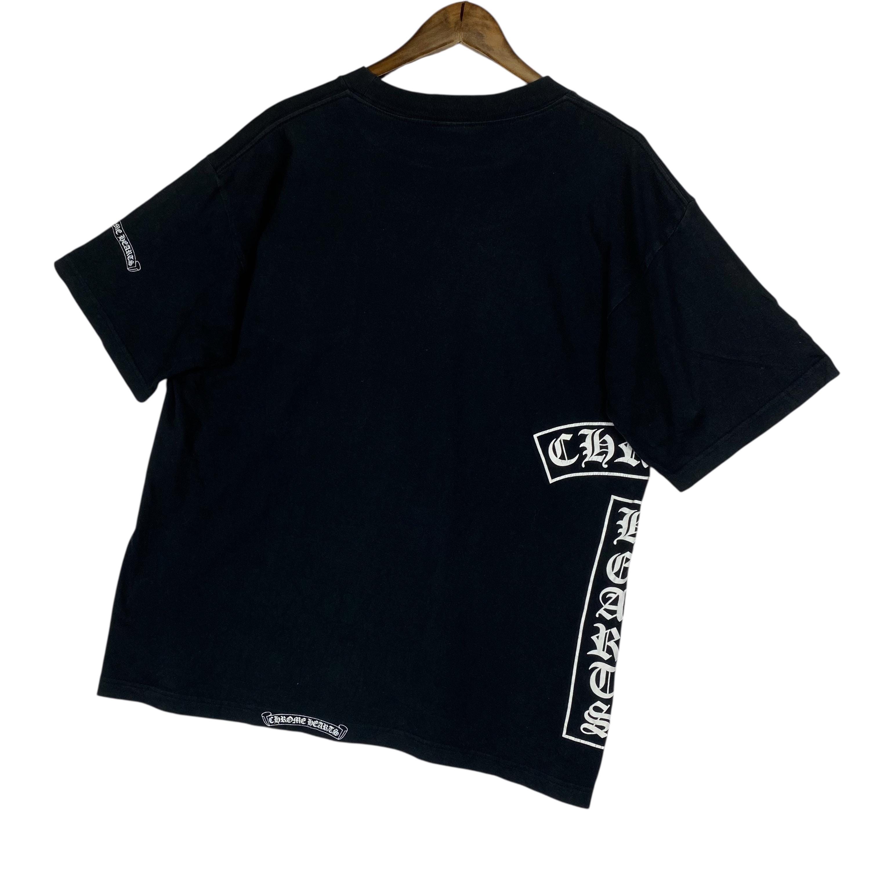 Chrome Hearts 90’s Tシャツ L Vintage 90s Chrome Hearts Pocket T Shirt Crewneck Black Made in