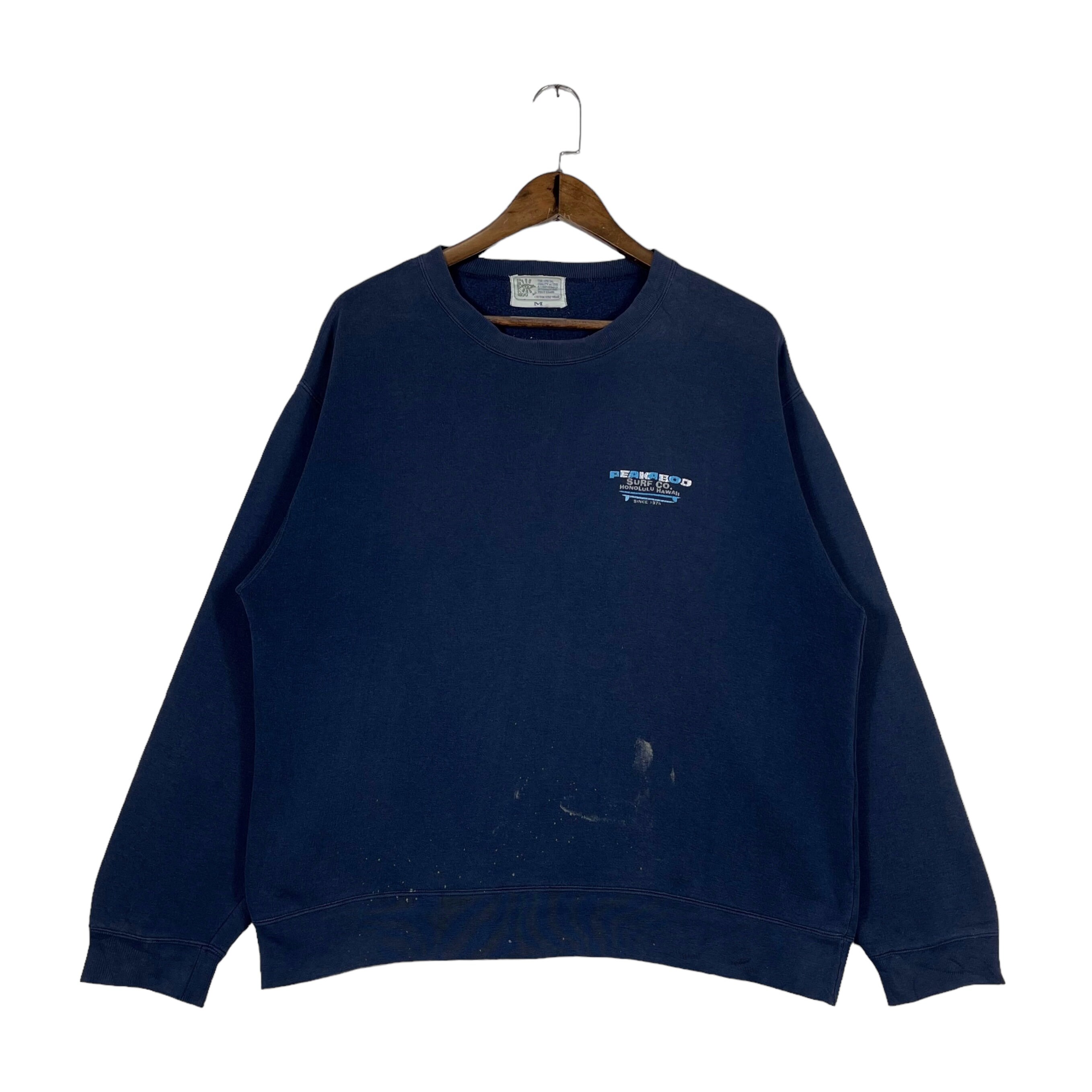 Buy Vintage 90s Peekaboo Surf Style Sweatshirt Crewneck Navy