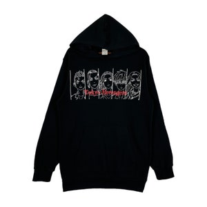 Vintage Anime Tokyo Revengers Hoodie Sweatshirt Black Pullover Jumper Size M