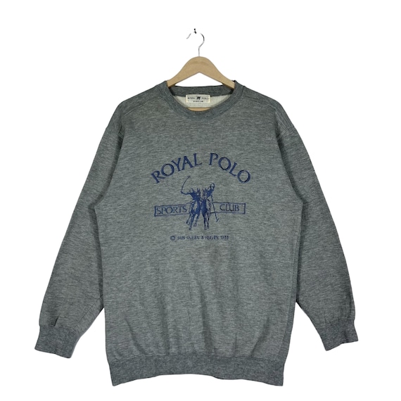 Vintage Royal Polo Sports Club Sweatshirt Crewnec… - image 1