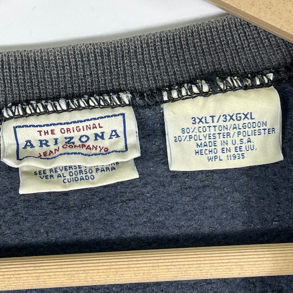 Vintage Arizona Jean Co. Stonewashed Sweatshirt C… - image 6