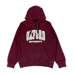 Vintage Oxford University Merchandise Sweatshirt Crewneck Red Big Logo Pullover Jumper Size XL