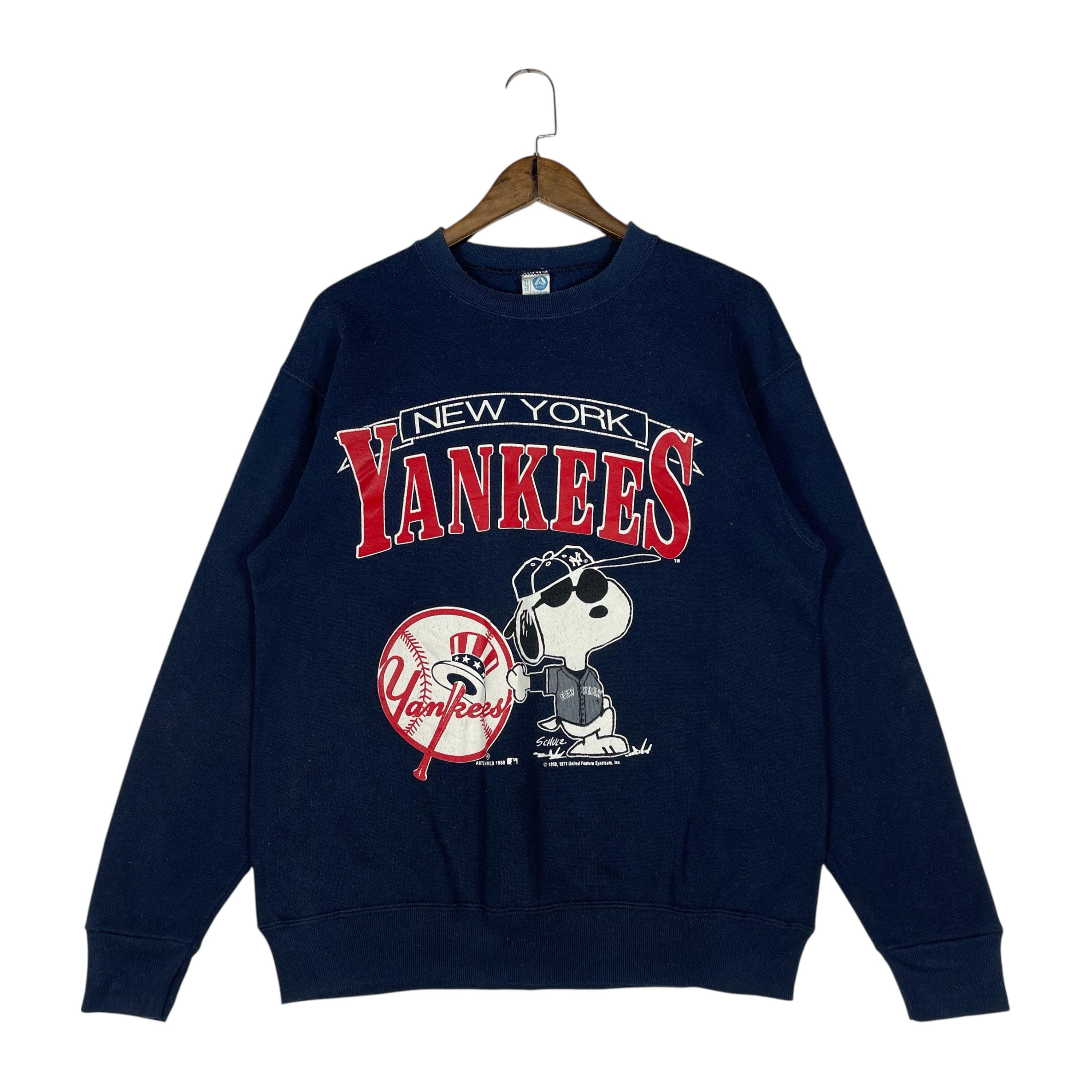 Vintage 1989 Yankees X Peanuts Snoopy Sweatshirt: USA Made