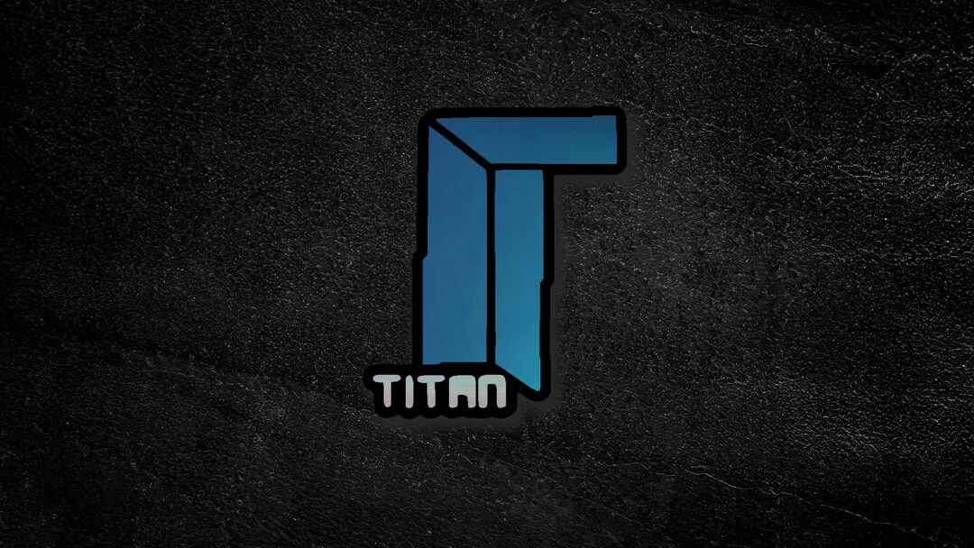 Titan CSGO Sticker x3 Multilayer Vinyl Sticker Handmade Etsy Australia