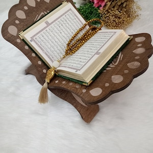 Decorative Rahle Medium Size (14.5x9.4 Inc) I Lectern I Book Stand I Quran StandI Eid Gift IEid Mubarak IIslamic GiftIEid FavorsIGift Favors