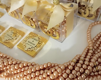 Prayer Beads Tasbeeh Masbaha Favors | Wedding Favors | Islamic Baby Shower Favor | Eid Favor | Graduation Favor | Muslim Party Favor