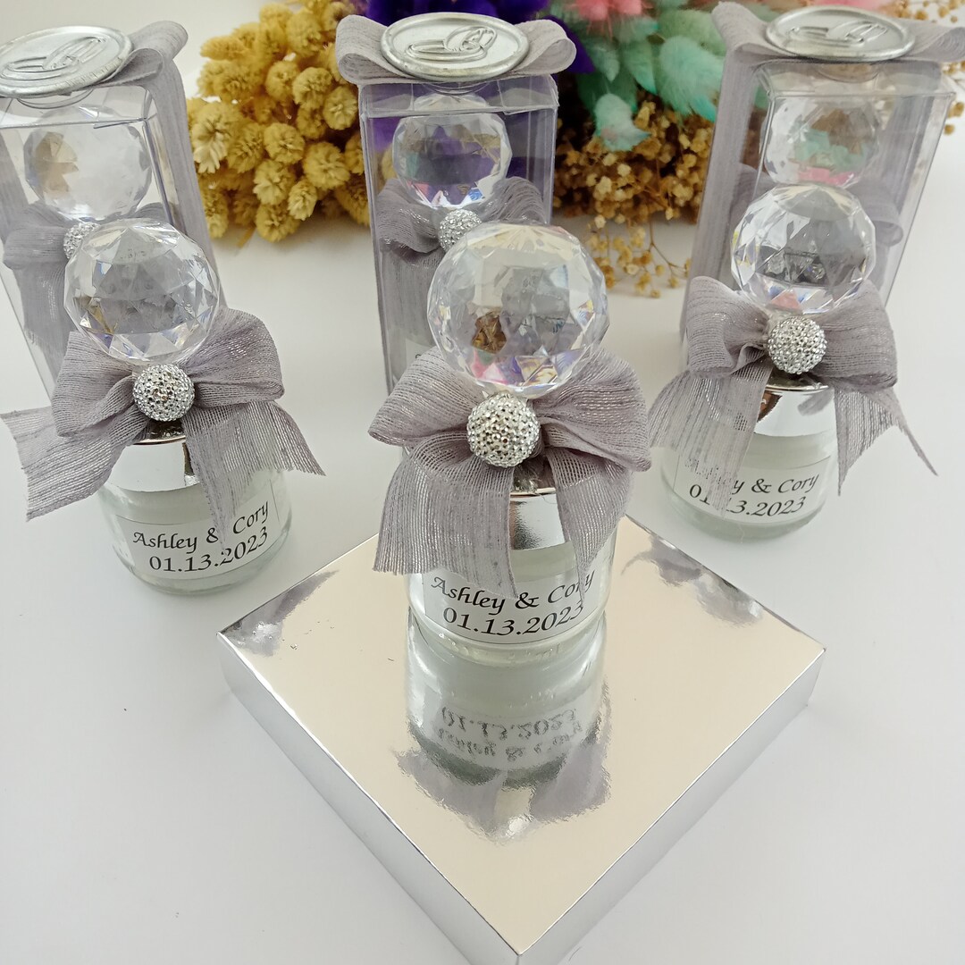 Personalized Candle Wedding Favor, Wedding Favors for Guests in Bulk ...