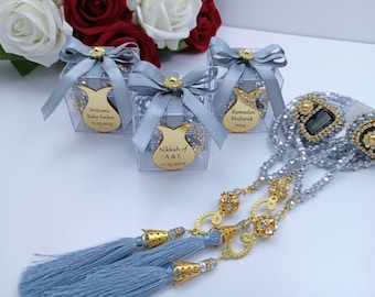Prayer Beads Crystal Tasbeeh Masbaha Favors | Wedding Favors | Islamic Baby Shower Favor | Eid Favor | Graduation Favor | Muslim Party Favor