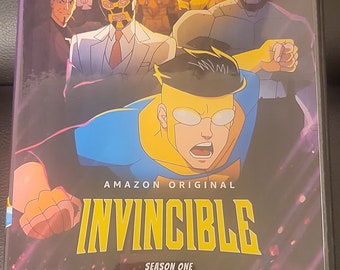 Invincible Season 1-2 TV Series 3 Disc All Regin Blu-ray Boxed BD