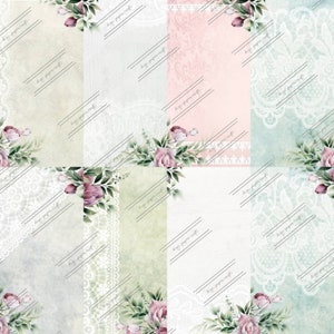 Encaje romántico. Papel digital. Hermoso papel digital. Boda, cumpleaños, fondo elegante para manualidades hechas a mano. Imprímelo tú mismo. Encaje digital.