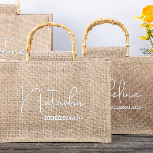 Personalized Bachelorette Party Gift Bag Bridesmaid Bag Etsy