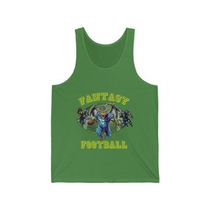 Real Fantasy Football Unisex Jersey Tank -- Dungeons and Dragons inspired, Dnd style fantasy football, funny dungeons and dragons