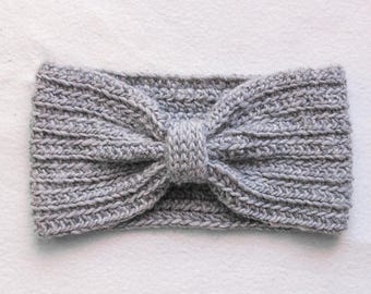 Claire Crochet öronvärmarmönster – Ribbstickat pannband (PDF-mönster)