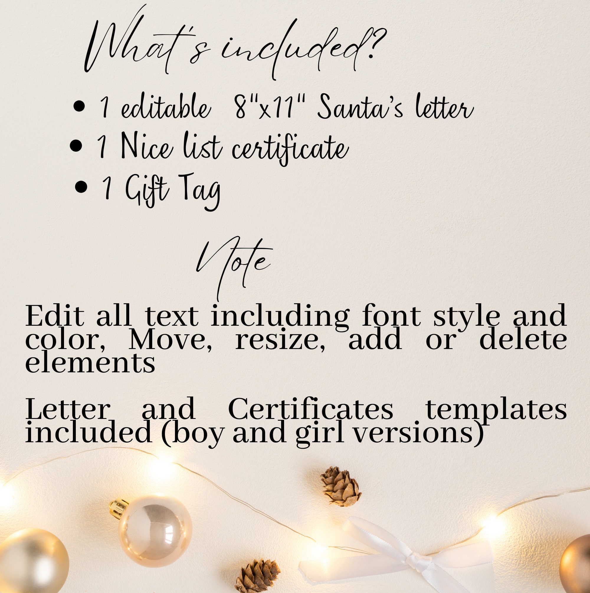 Letter From Santa, Letter From Santa Claus, Letter From Santa ...