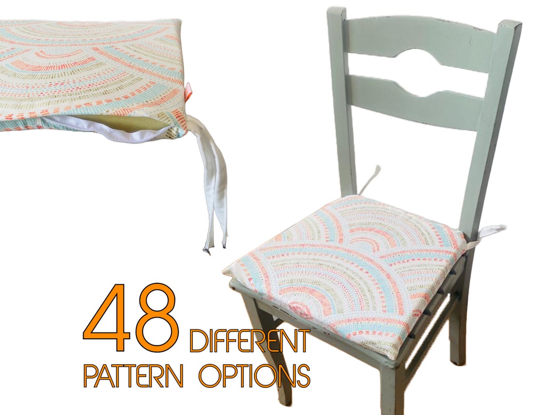 Custom Chair Cushions for Home Decor, Kitchen Seat Pad, Cushions for