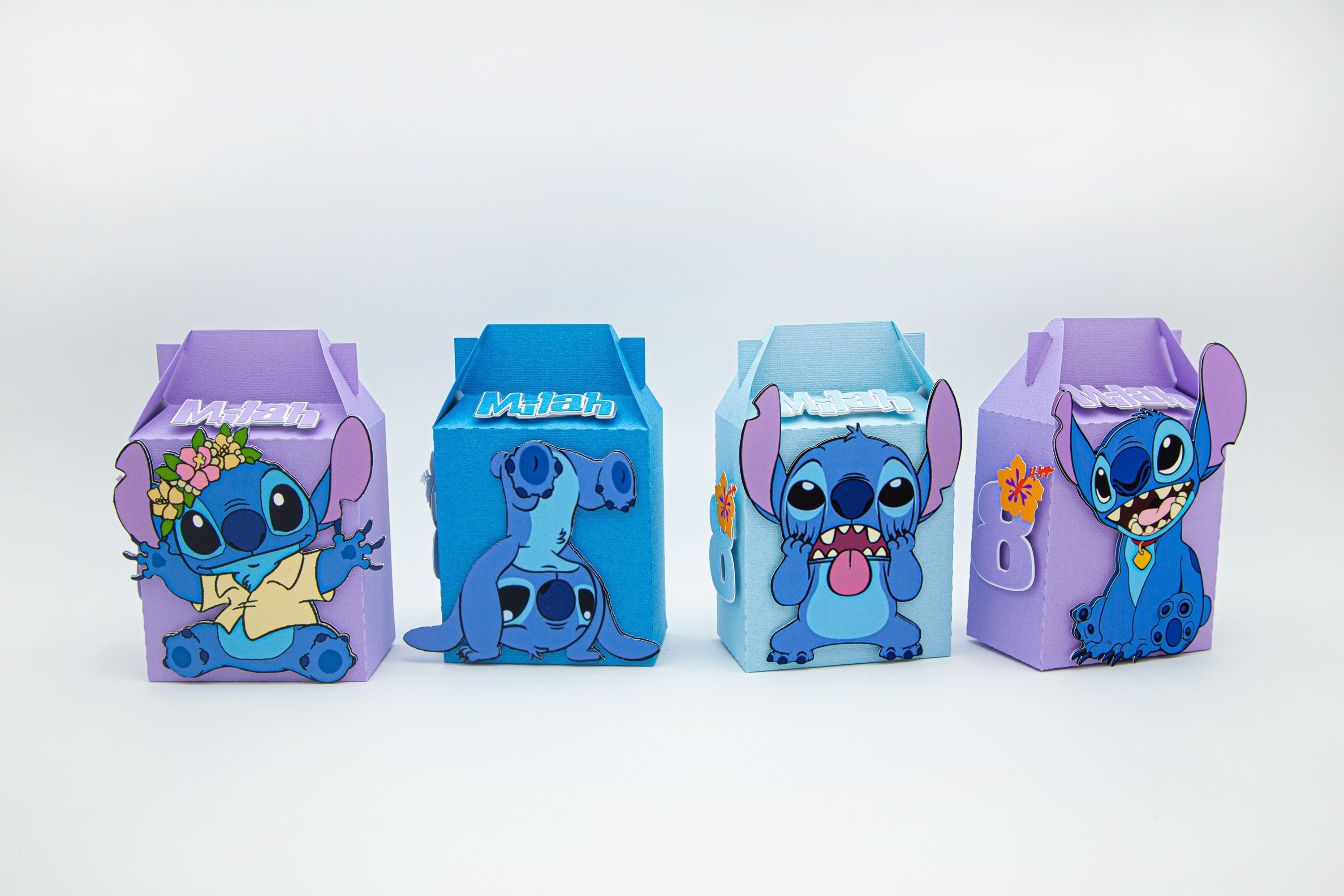24 PCS Party Favor Boxes for Lilo & Stitch Birthday Party Supplies
