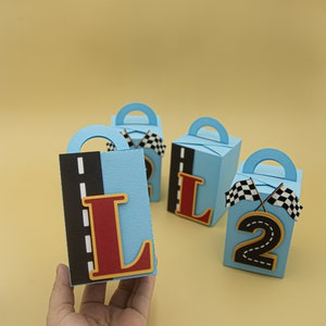 Vintage race car favor boxes, vintage car favor boxes, vintage car Birthday, vintage car Birthday Party, vintage race car birthday decor
