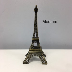 Eiffel Tower Statue Decor, medium and small in size