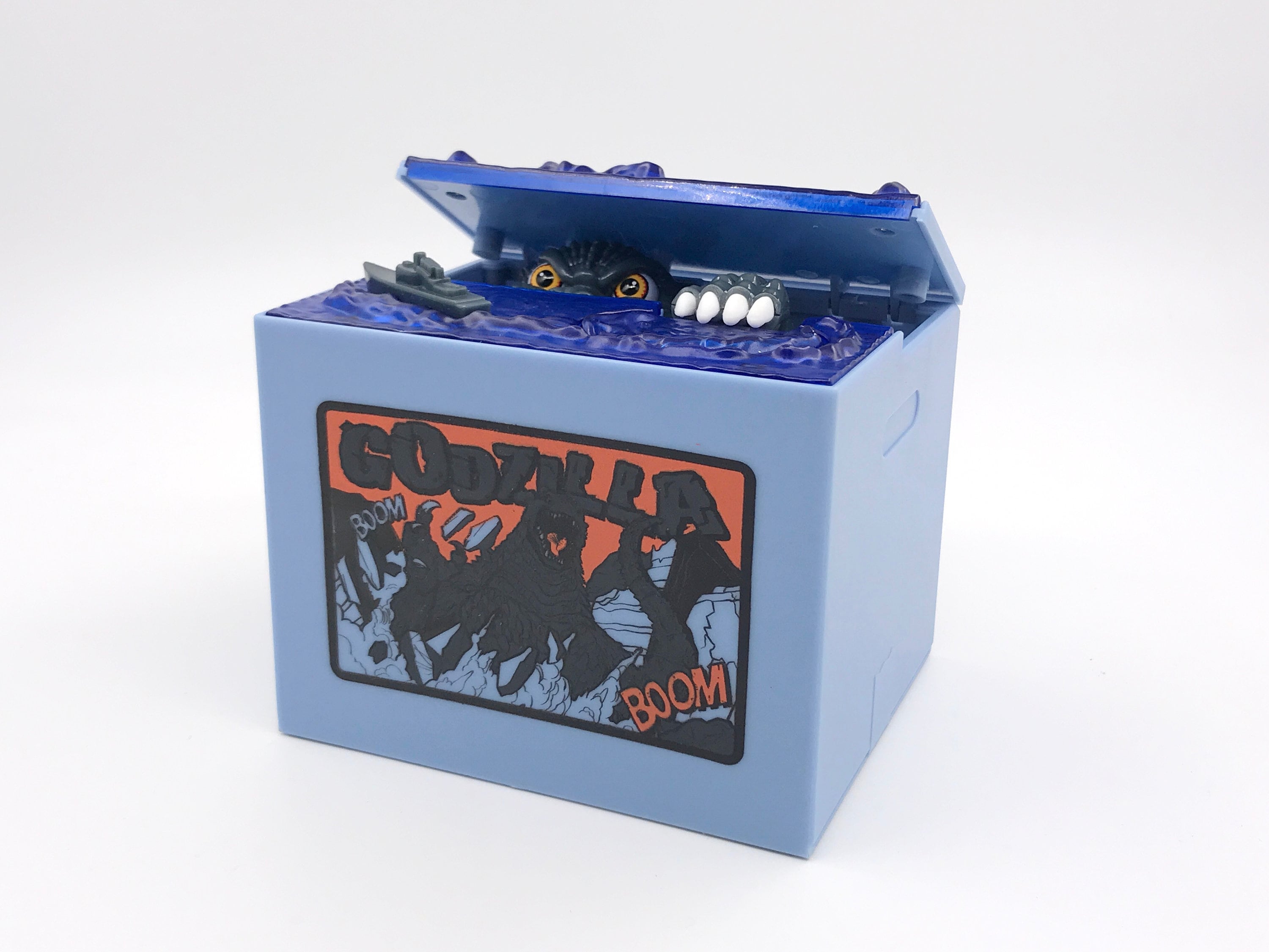 Electronic Stealing Coin Box Piggy Bank, Monster Dinosaur Bank Toy