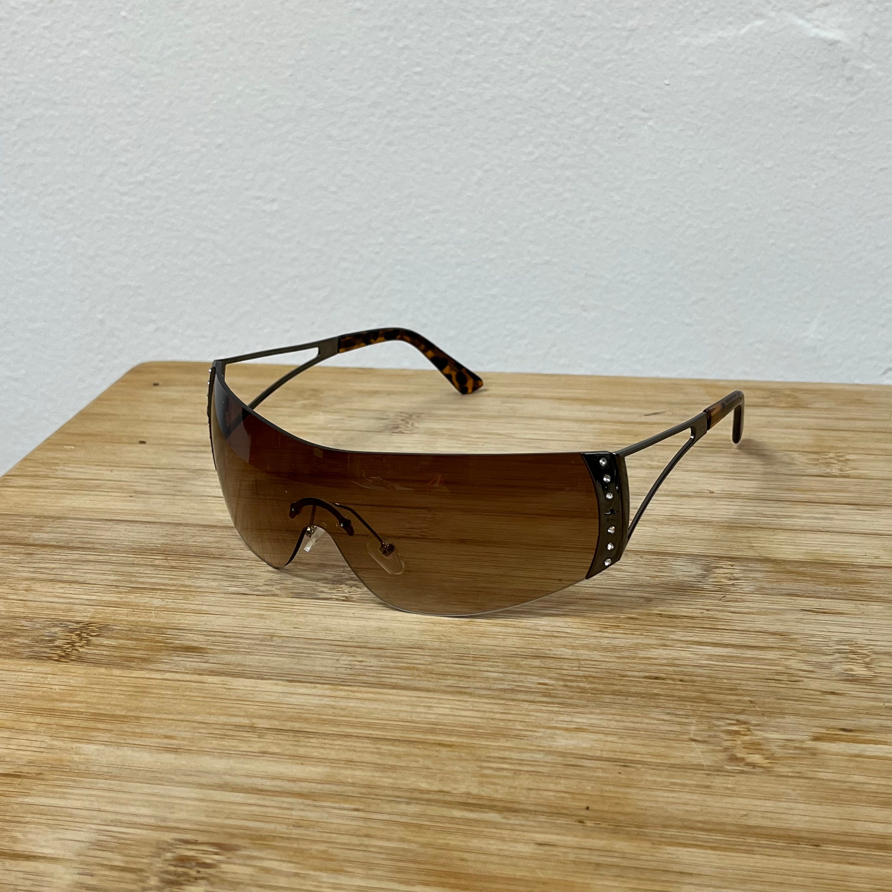 Y2K Wrap Around Sunglasses with Star Pattern UV400 Protection il_fullxfull.5898513478_938l.jpg main image 2