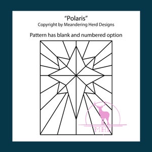 Polaris Stained Glass Pattern