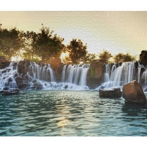 Puzzle - Sunrise Falls - 110, 252, 500 or 1014 Pieces