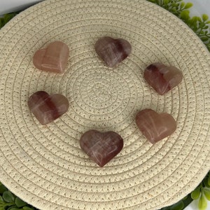 Pink Calcite-Rose Calcite Heart